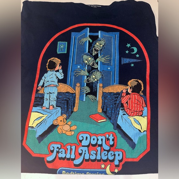 The Morning Ritual T-Shirt Mens Large L Short Sleeve Graphic Steven Rhodes Black - Picture 1 of 3